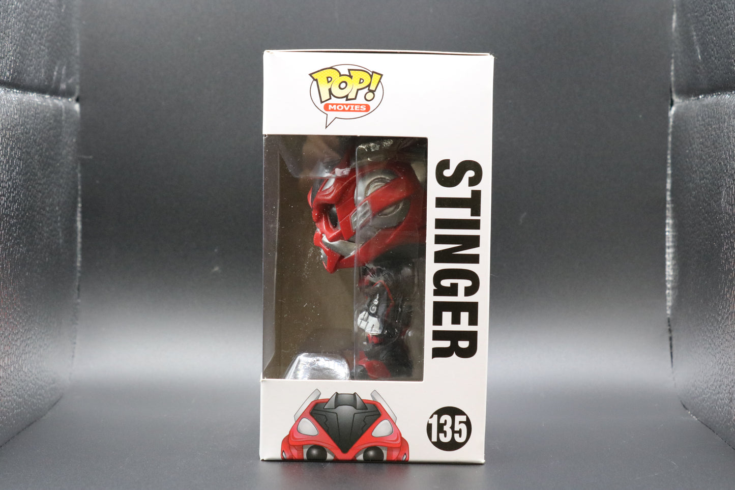 FUNKO POP! Vinyl Movies RARE Authentic Transformers #135 Stinger [Walmart (Stickerless)] [VAULTED]