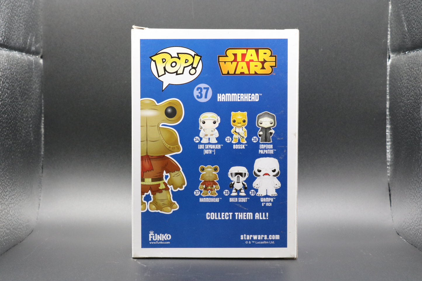 FUNKO POP! Vinyl RARE Star Wars #37 Hammerhead (Blue Box) [VAULTED]