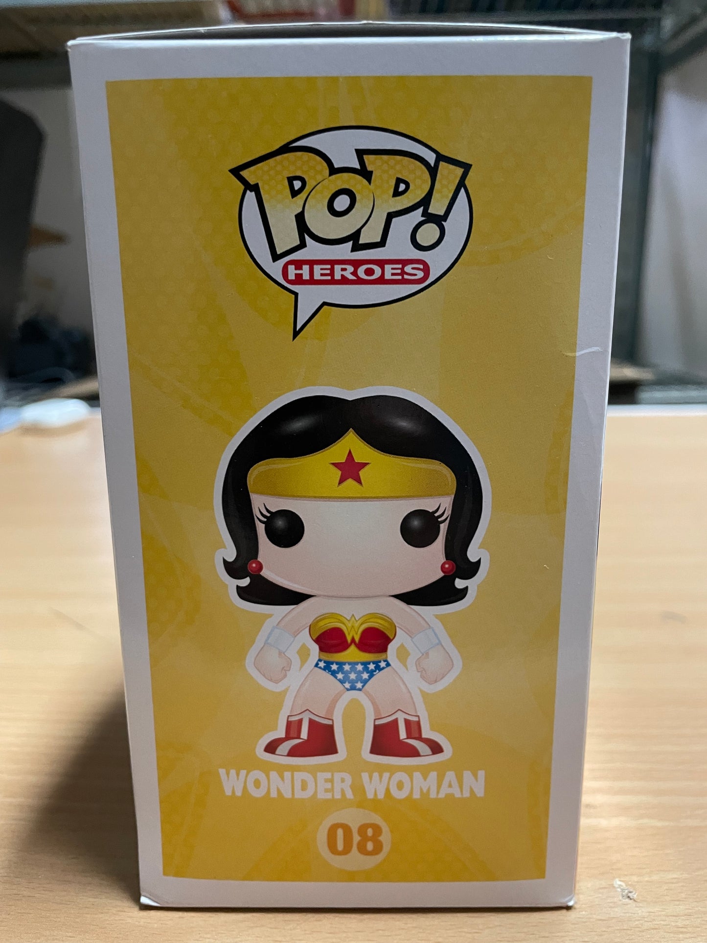 FUNKO POP! Vinyl Heroes RARE DC Super Heroes #08 Wonder Woman ("DC Super Heroes" Box) [VAULTED]