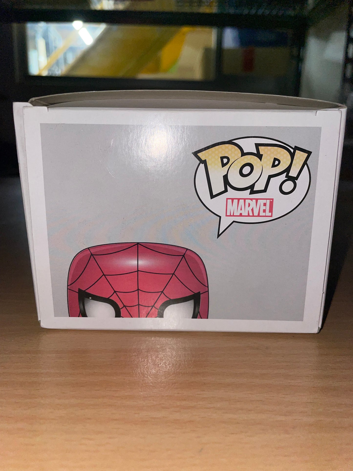 FUNKO POP! Vinyl Bobble-Head Marvel RARE Marvel Universe #03 Spider-Man ("Marvel Universe" Box) [VAULTED]