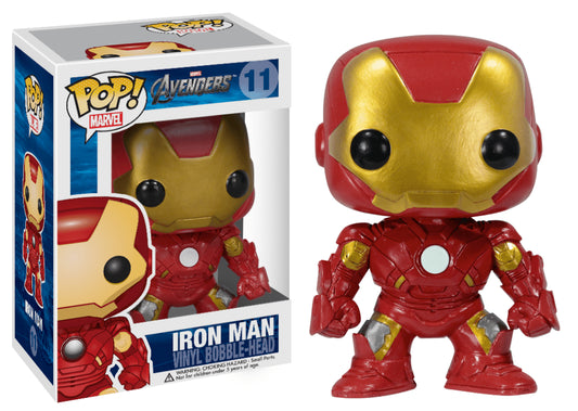 FUNKO POP! Vinyl Bobble-Head Marvel RARE Avengers #11 Iron Man (Avengers) [VAULTED]