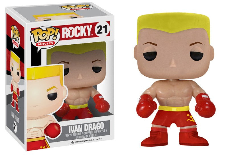 FUNKO POP! Vinyl Movies RARE Rocky #21 Ivan Drago [VAULTED]