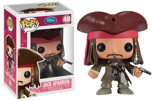 FUNKO POP! Vinyl Disney RARE #48 Jack Sparrow ("Disney" Logo) [VAULTED]