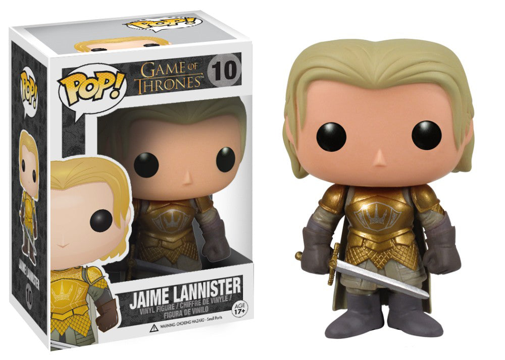 FUNKO POP! Vinyl Game of Thrones RARE #10 Jaime Lannister [VAULTED]