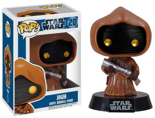 FUNKO POP! Vinyl Bobble-Head Star Wars RARE #20 Jawa (First Edition) [VAULTED]