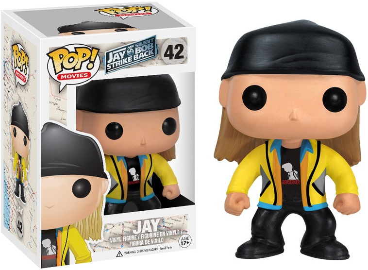 FUNKO POP! Vinyl Movies RARE Jay & Silent Bob Strikes Back #42 Jay [VAULTED]