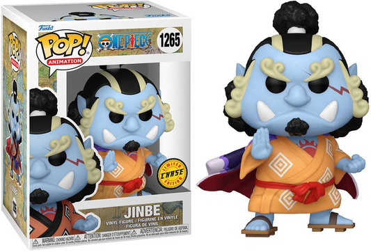 FUNKO POP! Vinyl Animation RARE One Piece #1265 Jinbe (Outfit Variant) [Chase] [VAULTED]