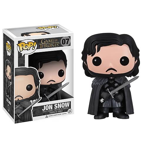 FUNKO POP! Vinyl Game of Thrones RARE #07 Jon Snow [VAULTED]