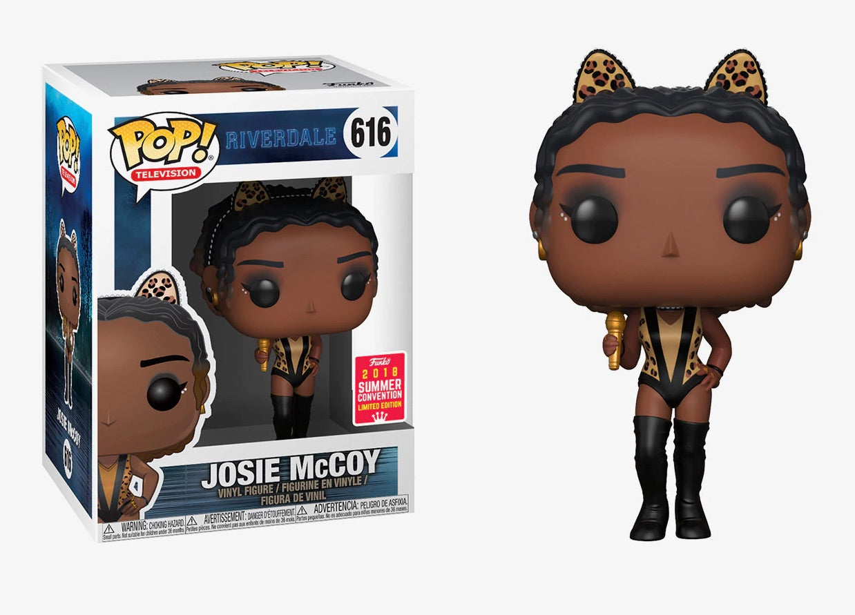 FUNKO POP! Vinyl Television RARE Riverdale #616 Josie McCoy [Summer Covention] [VAULTED]