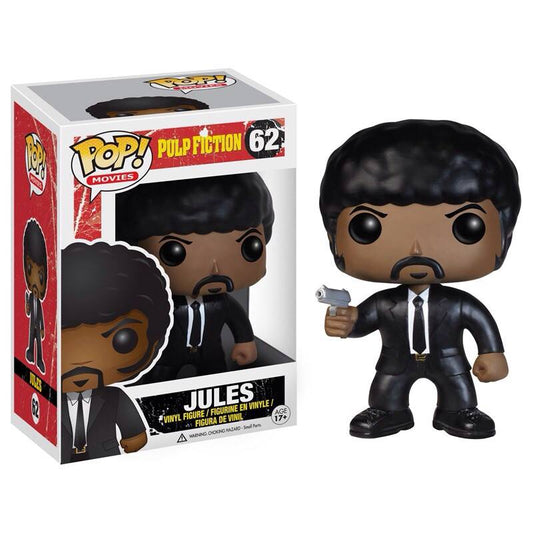 FUNKO POP! Vinyl Movies RARE Pulp Fiction #62 Jules [VAULTED]