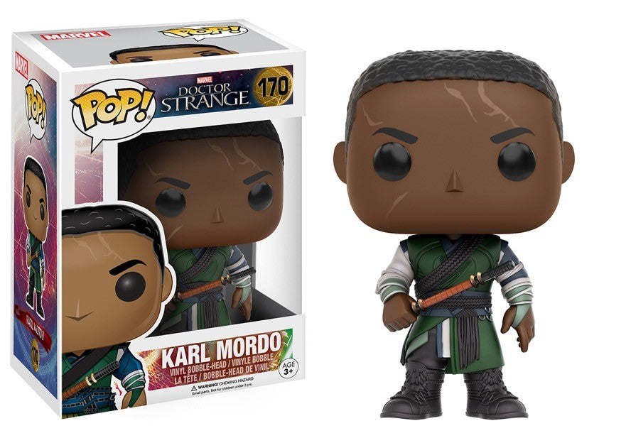 FUNKO POP! Vinyl Bobble-Head RARE Doctor Strange #170 Karl Mordo [VAULTED]