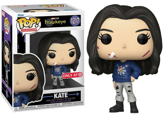 FUNKO POP! Bobble-Head Television RARE Hawkeye #1217 Kate Bishop [Funko Special Edition] [VAULTED]