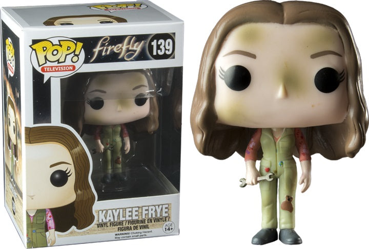 FUNKO POP! Vinyl Television RARE Firefly #139 Kaylee Frye (Dirty) [Hot Topic (Stickerless)] [VAULTED]