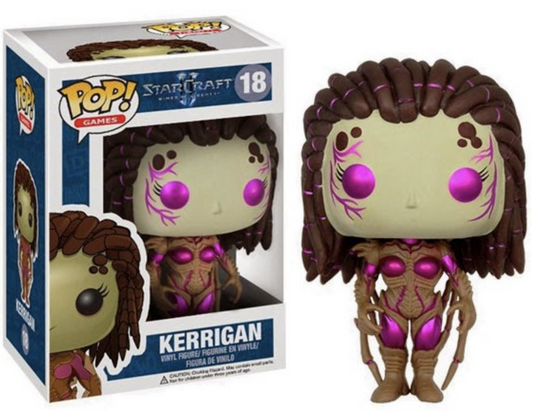 FUNKO POP! Vinyl Games RARE Starcraft #18 Kerrigan (Primal) [SDCC (Stickerless)] [VAULTED]