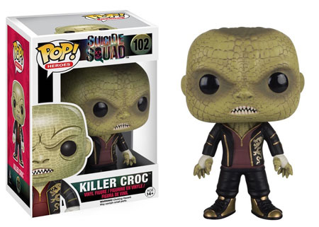 FUNKO POP! Vinyl Heroes RARE Suicide Squad #102 Killer Croc (Suicide Squad) [Non GITD] [VAULTED]