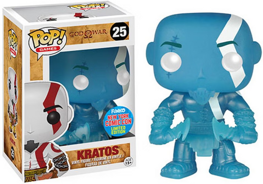 FUNKO POP! Vinyl Games RARE God of War #25 Kratos (Poseidon's Rage) [NYCC] [VAULTED]