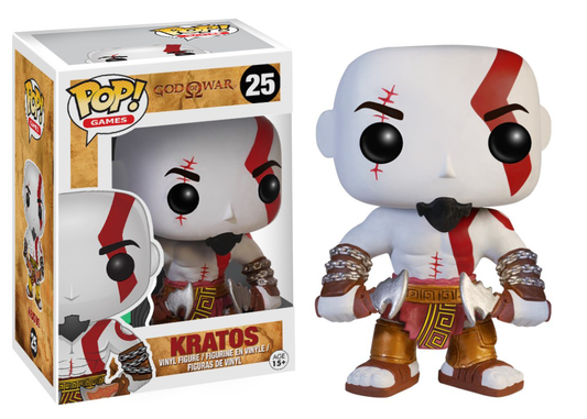 FUNKO POP! Vinyl Games RARE God of War #25 Kratos [VAULTED]