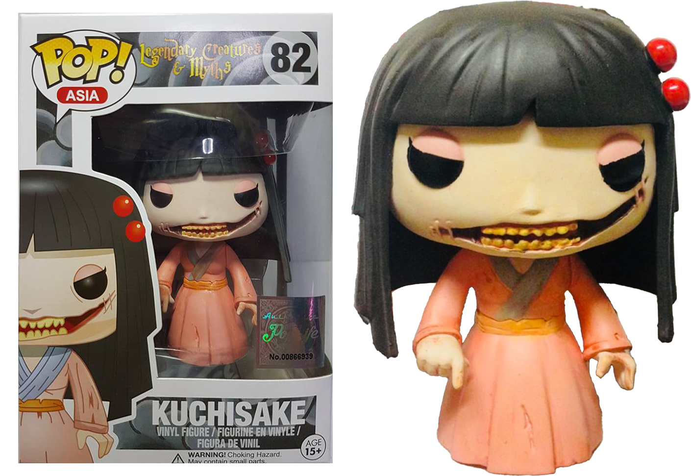 FUNKO POP! Vinyl Asia RARE Legendary Creatures & Myths #82 Kuchisake [PopLife] [VAULTED]