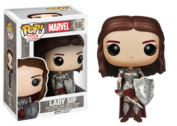 FUNKO POP! Vinyl Bobble-Head Marvel RARE #56 Lady Sif [VAULTED]