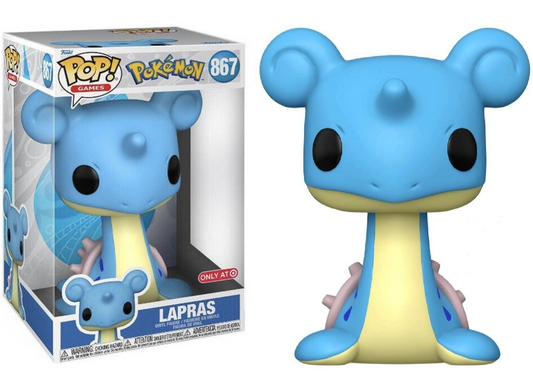 FUNKO POP! Vinyl Games RARE Pokemon #867 Lapras (10in Jumbo) [Funko Special Edition] [VAULTED]