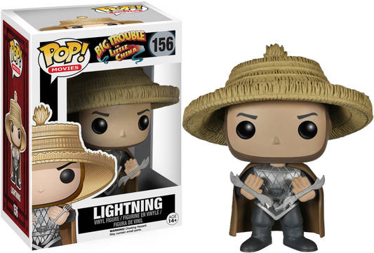 FUNKO POP! Vinyl Movies RARE Big Trouble in Little China #156 Lightning [VAULTED]