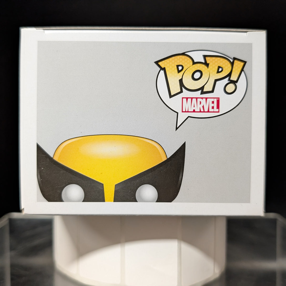 FUNKO POP! Marvel RARE Vinyl Bobble-Head X-Men #05 Wolverine (Brown) [Zapp Comics (Stickerless)] [VAULTED]