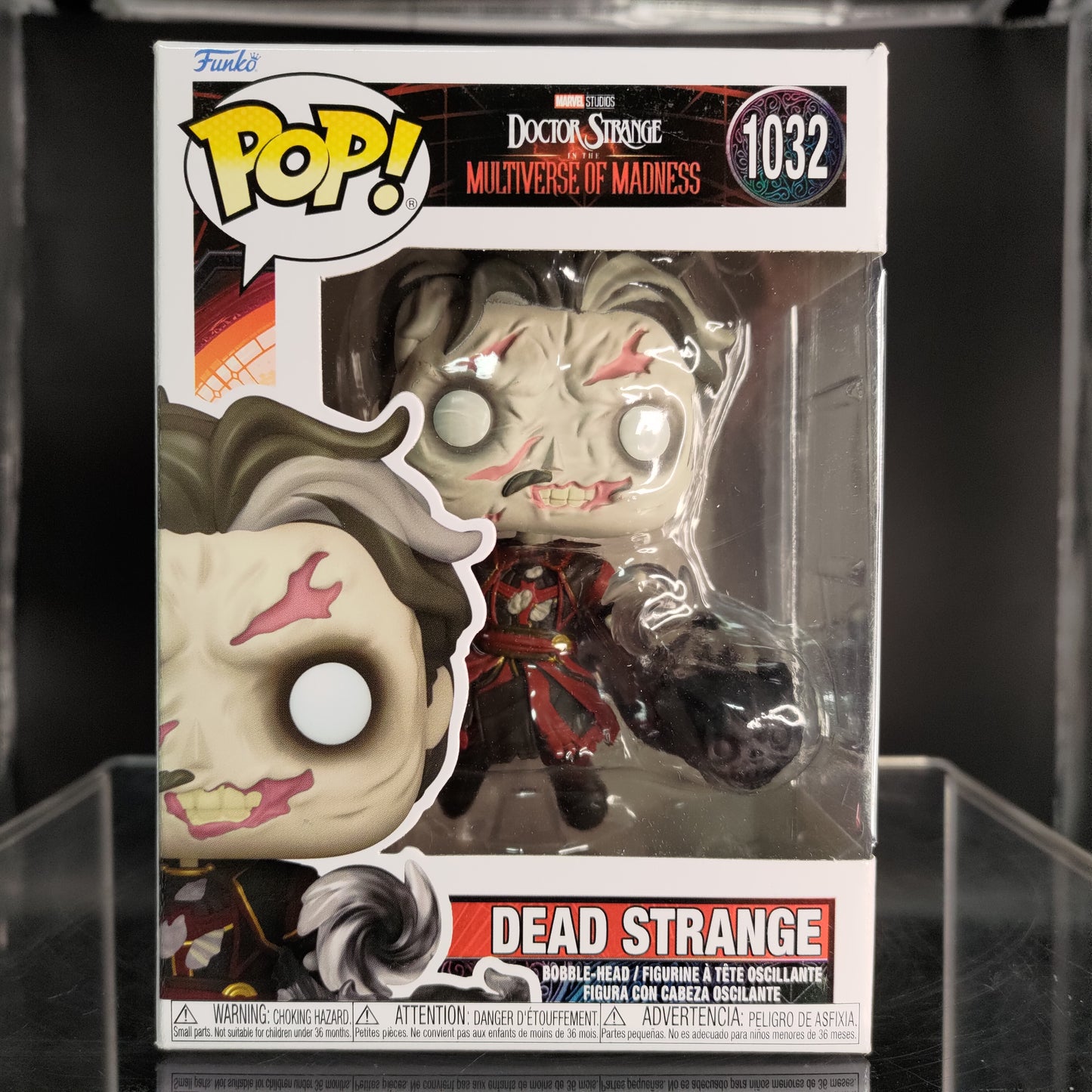 FUNKO POP! Vinyl Marvel RARE Doctor Strange In The Multiverse Of Madness #1032 Dead Strange [VAULTED]