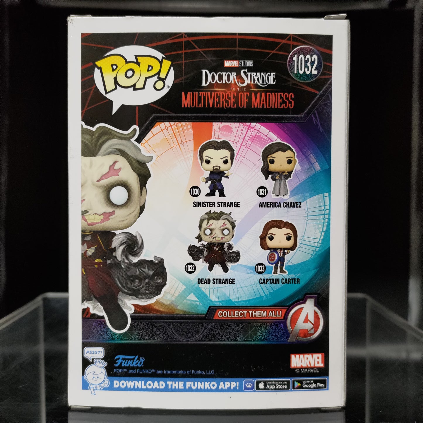 FUNKO POP! Vinyl Marvel RARE Doctor Strange In The Multiverse Of Madness #1032 Dead Strange [VAULTED]