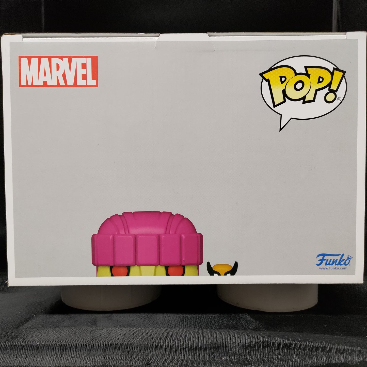 FUNKO POP! Bobble-Head Marvel RARE X-Men #1054 Sentinel with Wolverine (10in Jumbo) (Blacklight) [Funko Special Edition | Chase] [VAULTED]