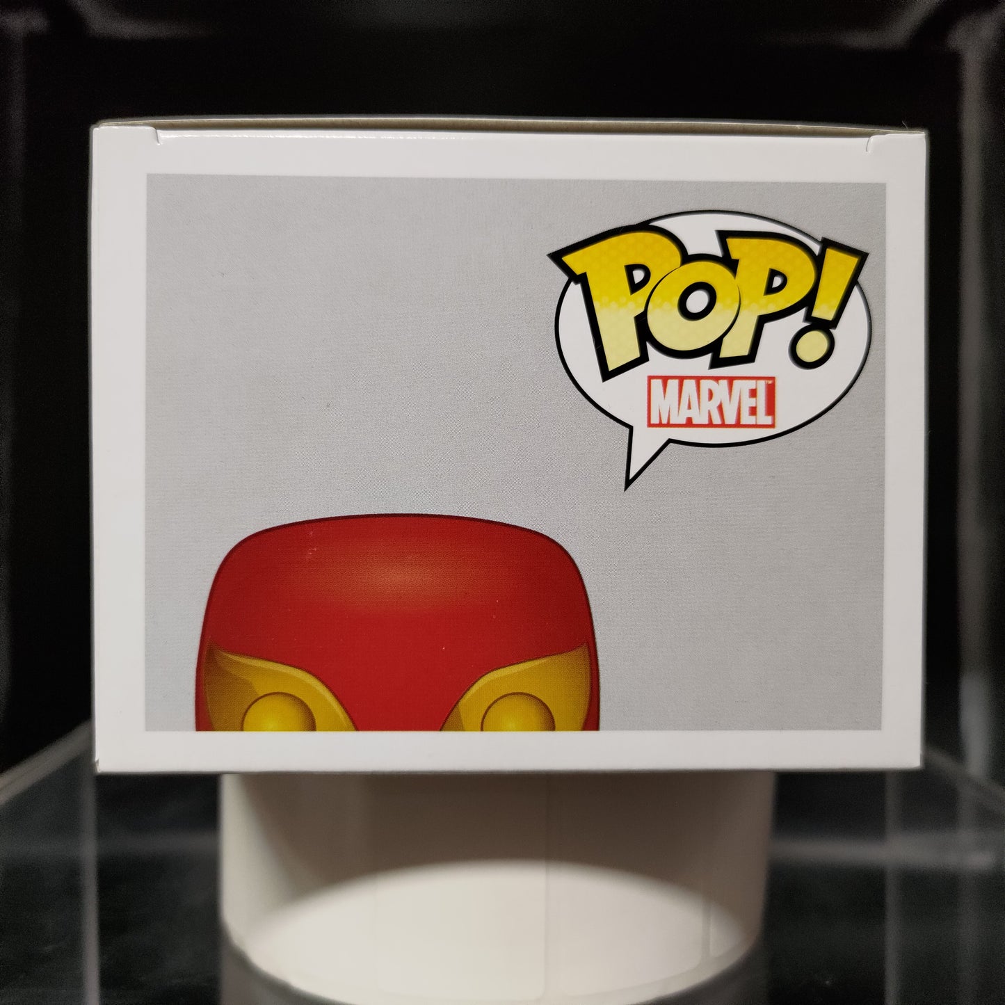 FUNKO POP! Vinyl Bobble-Head Marvel RARE Spider-Man #107 Iron Spider [Walgreens (Stickerless)] [VAULTED]