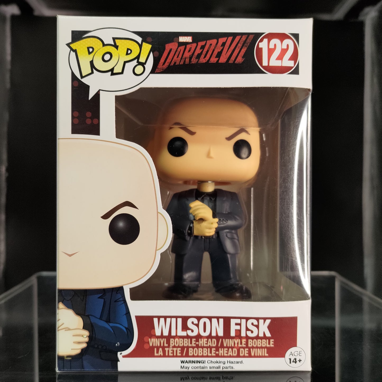 FUNKO POP! Vinyl Bobble-Head Marvel RARE Daredevil #122 Wilson Fisk [VAULTED]