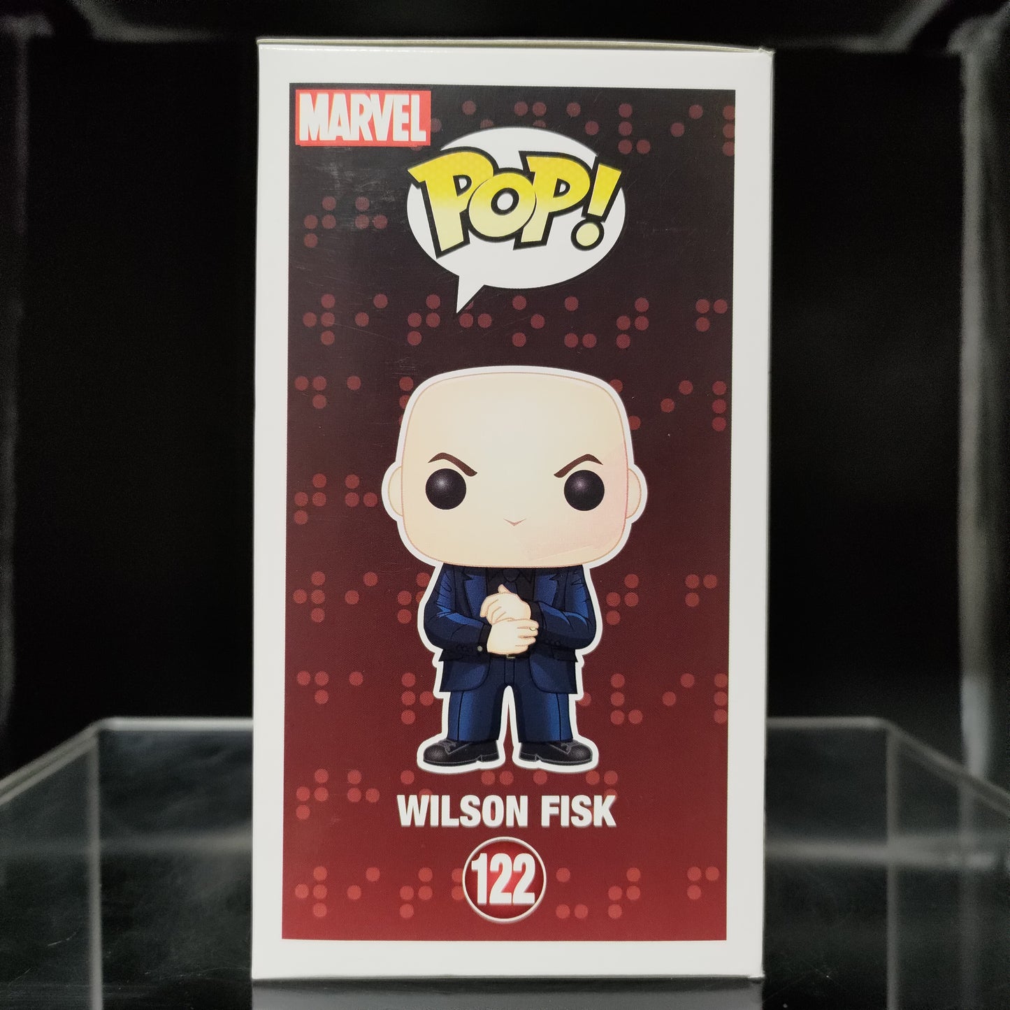 FUNKO POP! Vinyl Bobble-Head Marvel RARE Daredevil #122 Wilson Fisk [VAULTED]