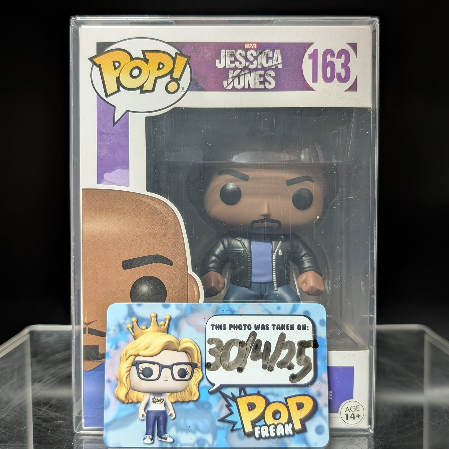 FUNKO POP! Vinyl Bobble-Head Marvel RARE Jessica Jones #163 Luke Cage (Jessica Jones) [VAULTED]
