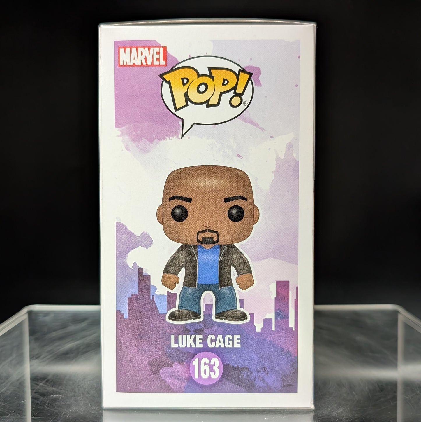 FUNKO POP! Vinyl Bobble-Head Marvel RARE Jessica Jones #163 Luke Cage (Jessica Jones) [VAULTED]