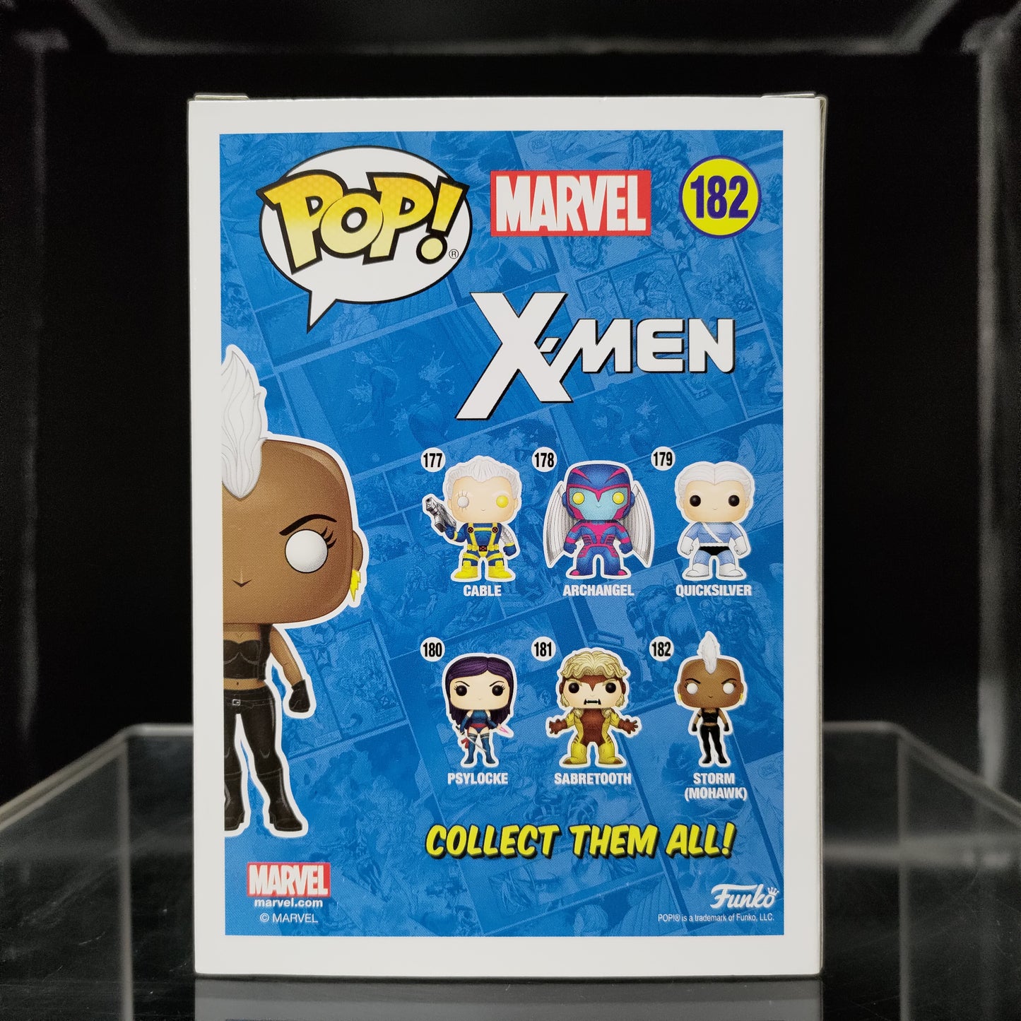 FUNKO POP! Vinyl Bobble-Head Marvel RARE X-Men #182 Storm (Mohawk) [VAULTED]