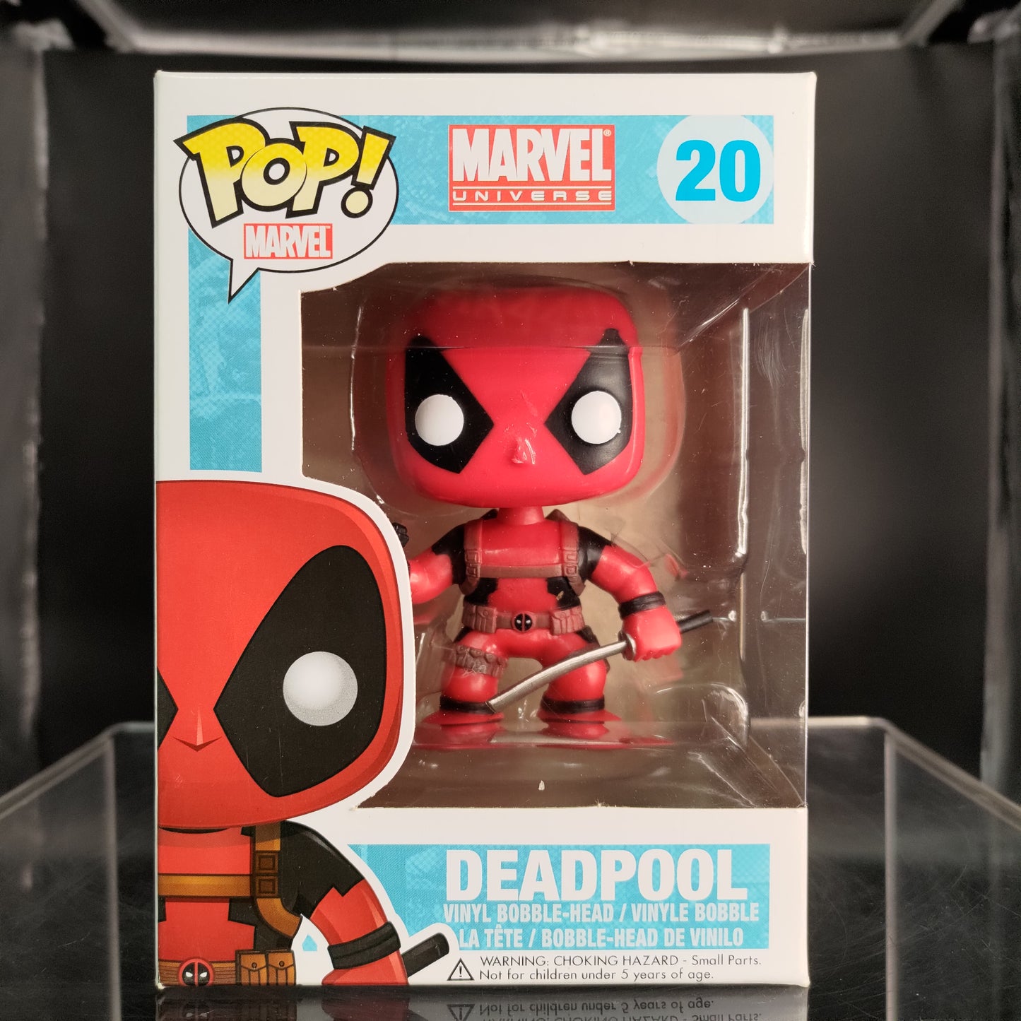 FUNKO POP! Vinyl Marvel RARE Marvel Universe #20 Deadpool (Red) [VAULTED]