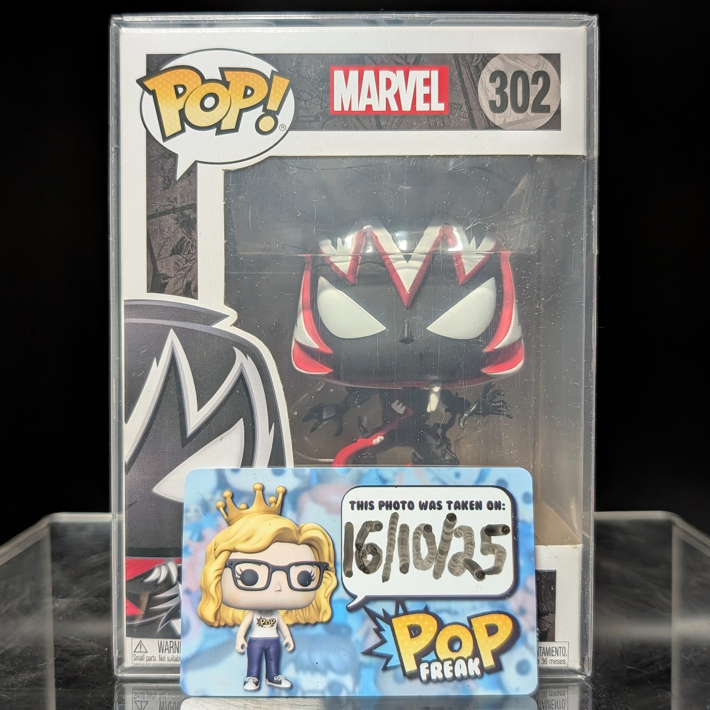FUNKO POP! Vinyl Bobble-Head Marvel RARE #302 Gwenom [VAULTED]