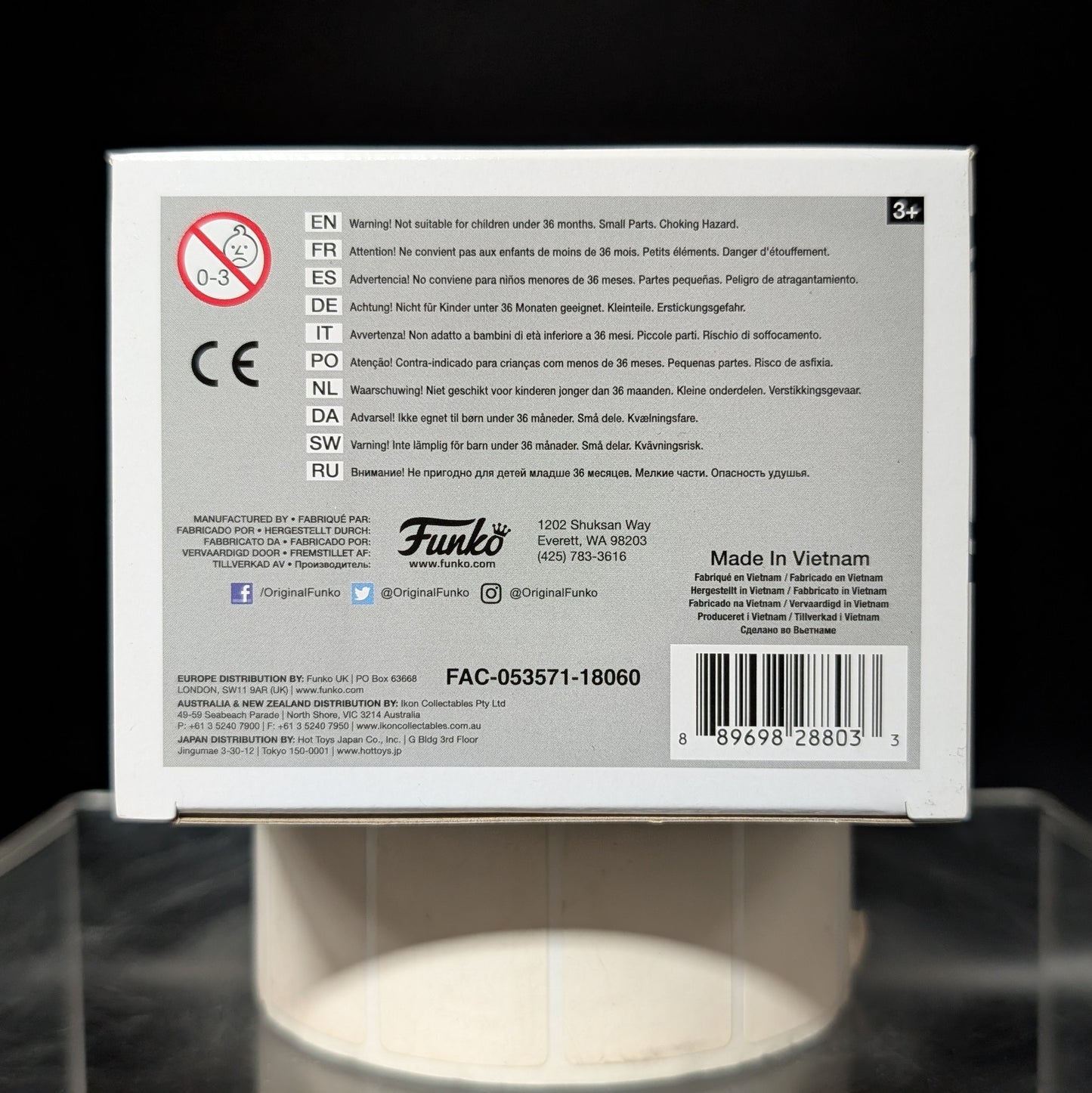 FUNKO POP! Vinyl Bobble-Head Marvel RARE #302 Gwenom [VAULTED]