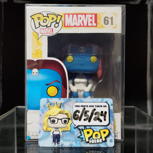 FUNKO POP! Vinyl Bobble-Head RARE Marvel #61 Mystique [VAULTED]