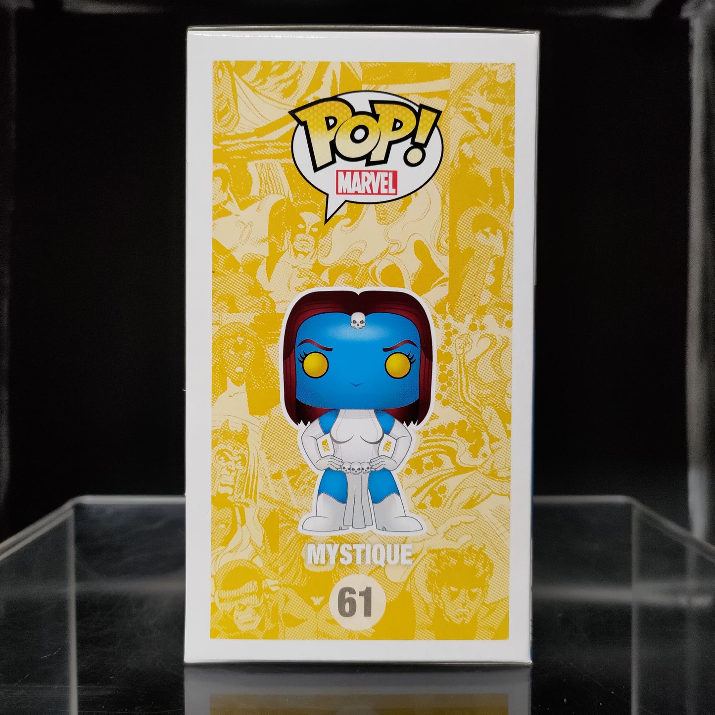 FUNKO POP! Vinyl Bobble-Head RARE Marvel #61 Mystique [VAULTED]