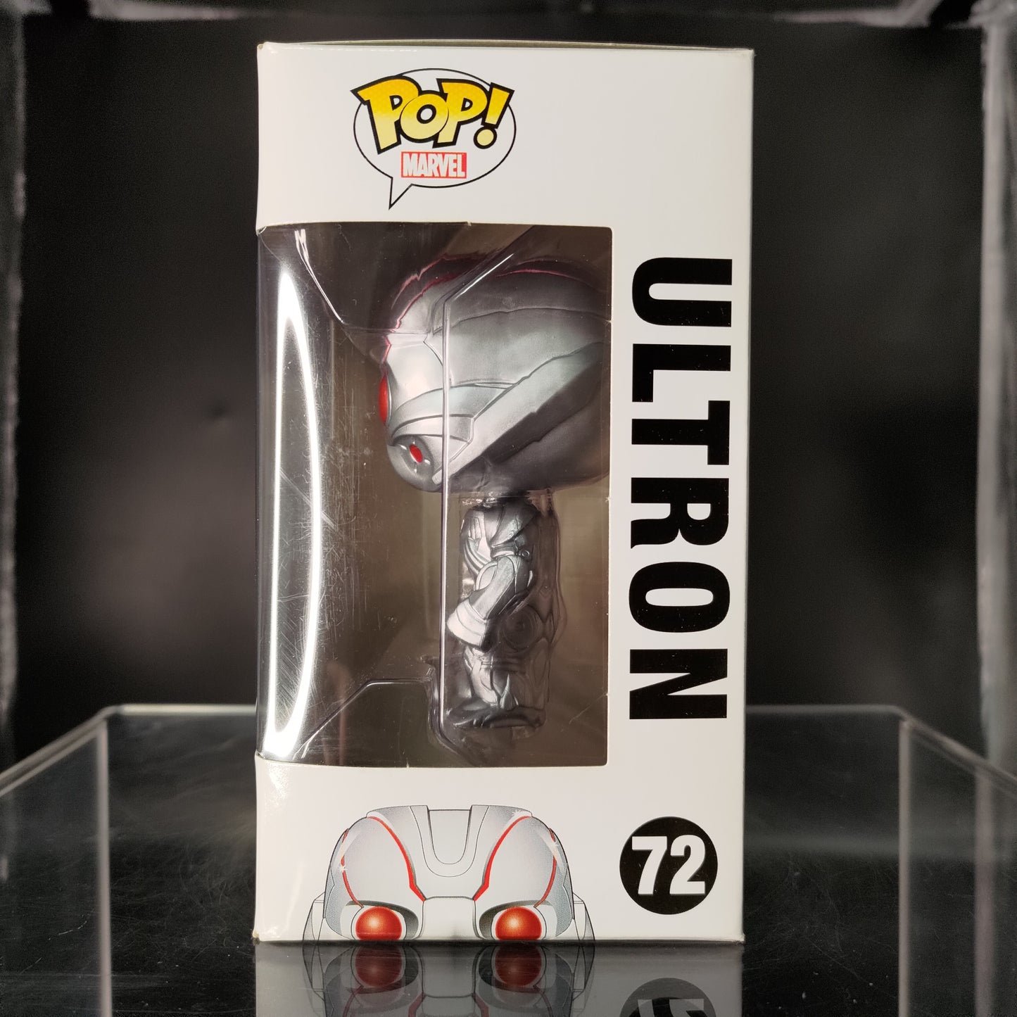 FUNKO POP! Vinyl Bobble-Head Marvel RARE Avengers Age Of Ultron #72 Ultron [VAULTED]