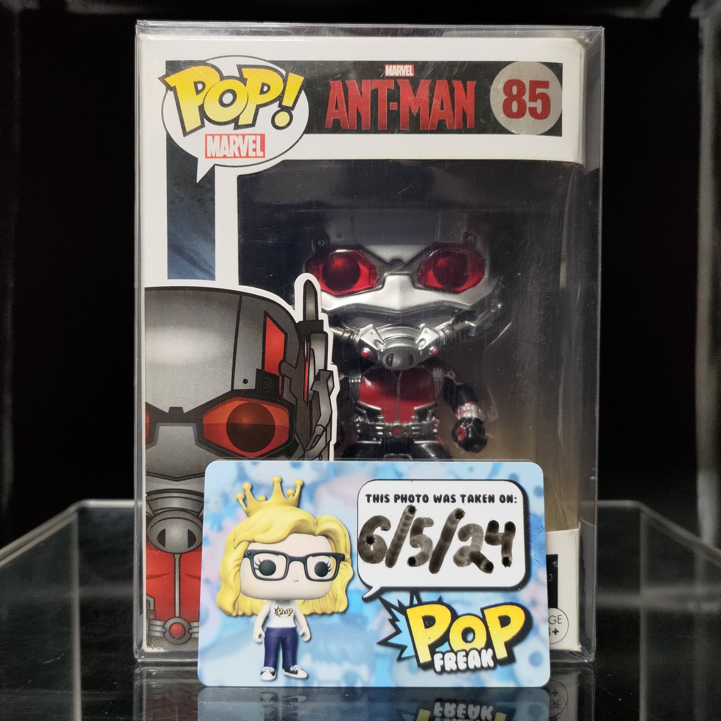 FUNKO POP! Vinyl Marvel RARE Ant-Man #85 Ant-Man [VAULTED]