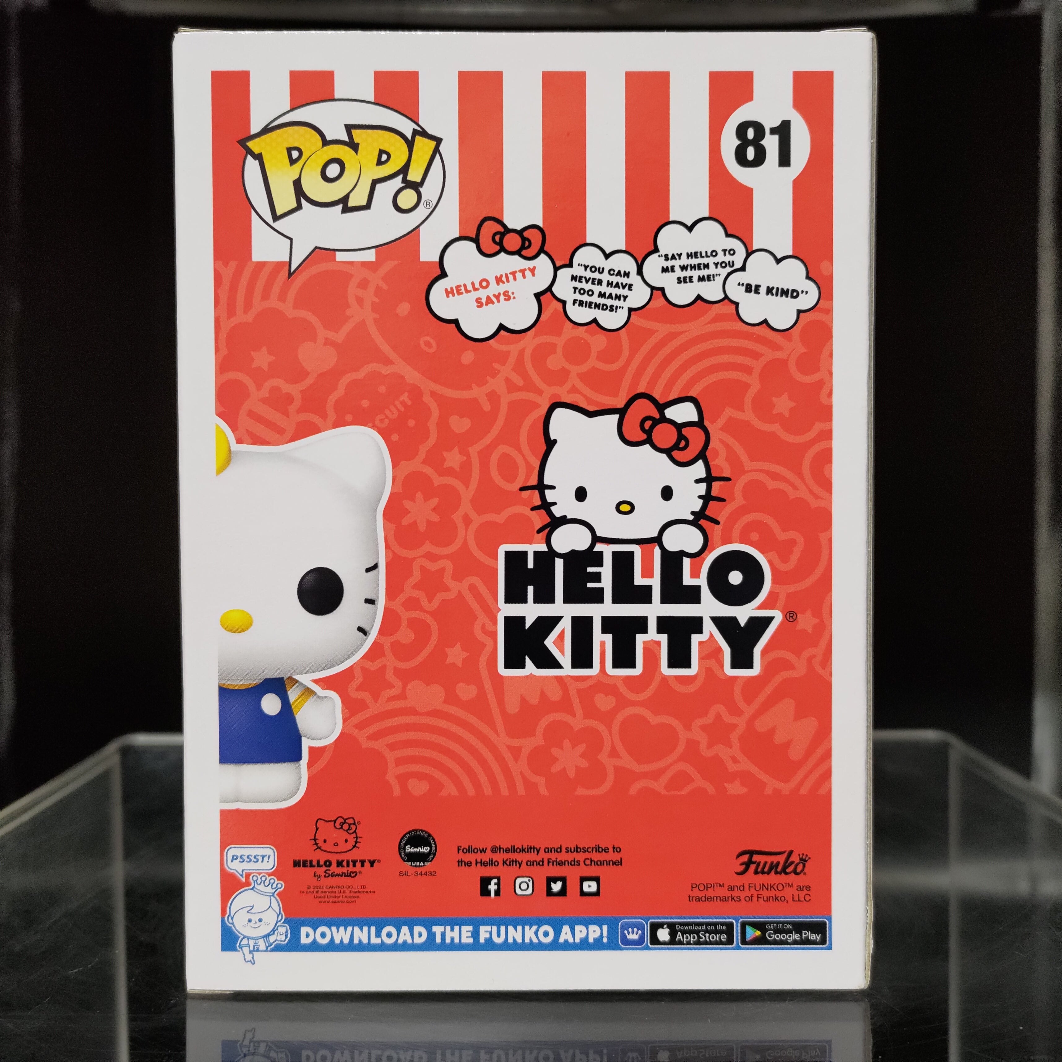 FUNKO POP! Vinyl RARE Hello Kitty #81 Mimmy White [Funko Special