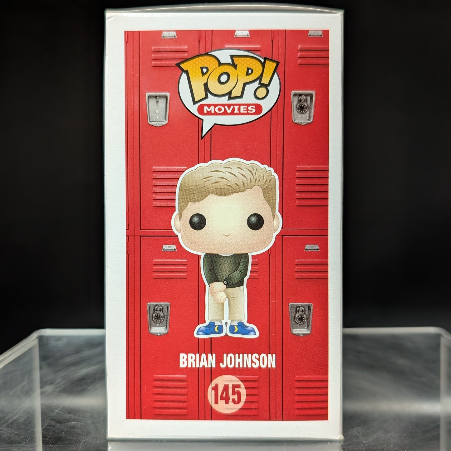FUNKO POP! Vinyl Movies RARE The Breakfast Club #145 Brian Johnson [VAULTED]