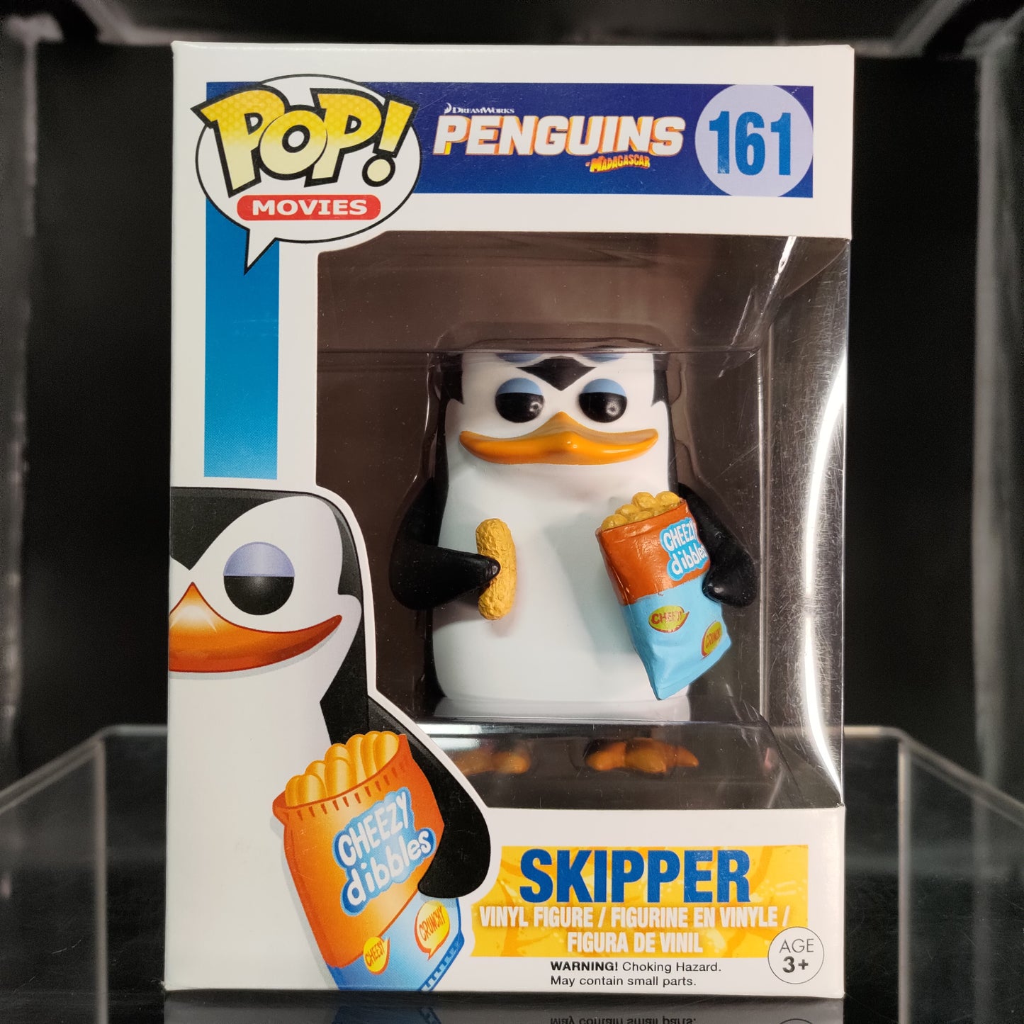 FUNKO POP! Vinyl Movies RARE Penguins #161 Skipper [VAULTED]