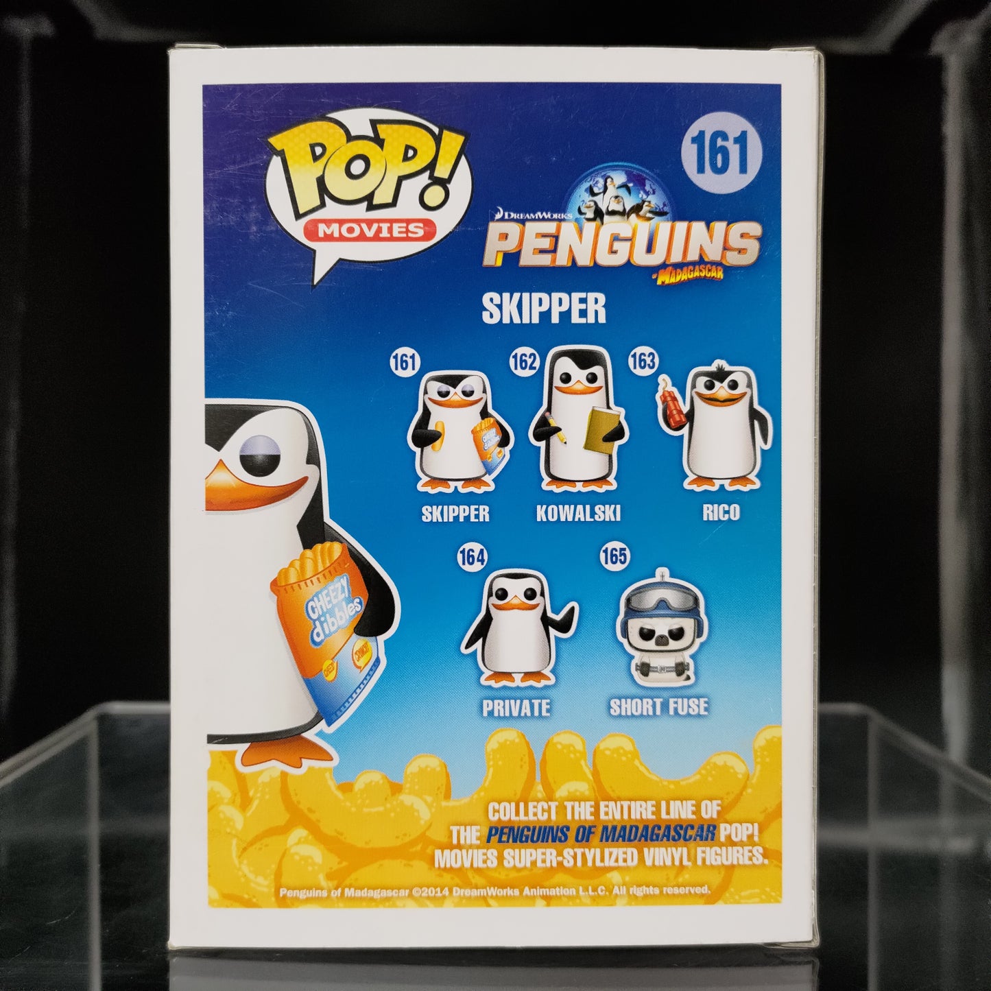 FUNKO POP! Vinyl Movies RARE Penguins #161 Skipper [VAULTED]