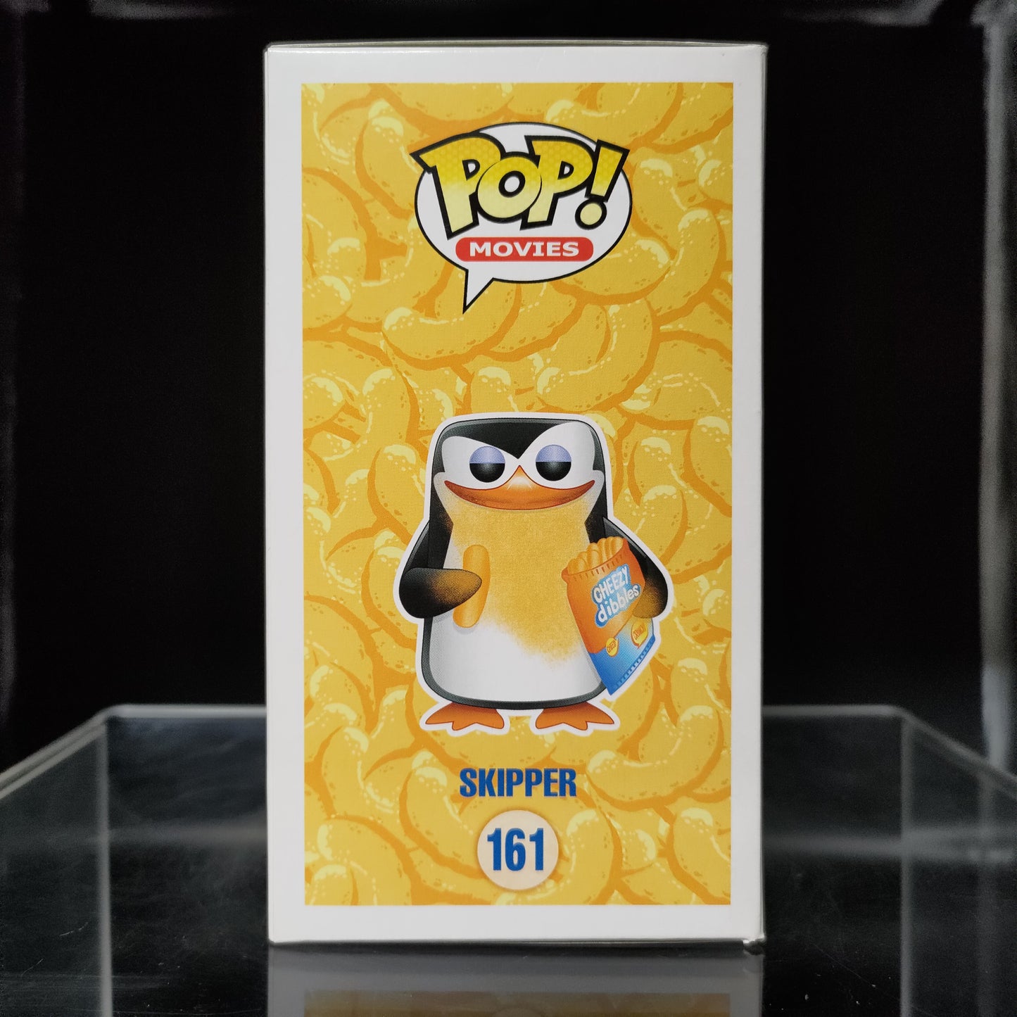 FUNKO POP! Vinyl Movies RARE Penguins #161 Skipper (Cheesy) [Summer Convention] [VAULTED]