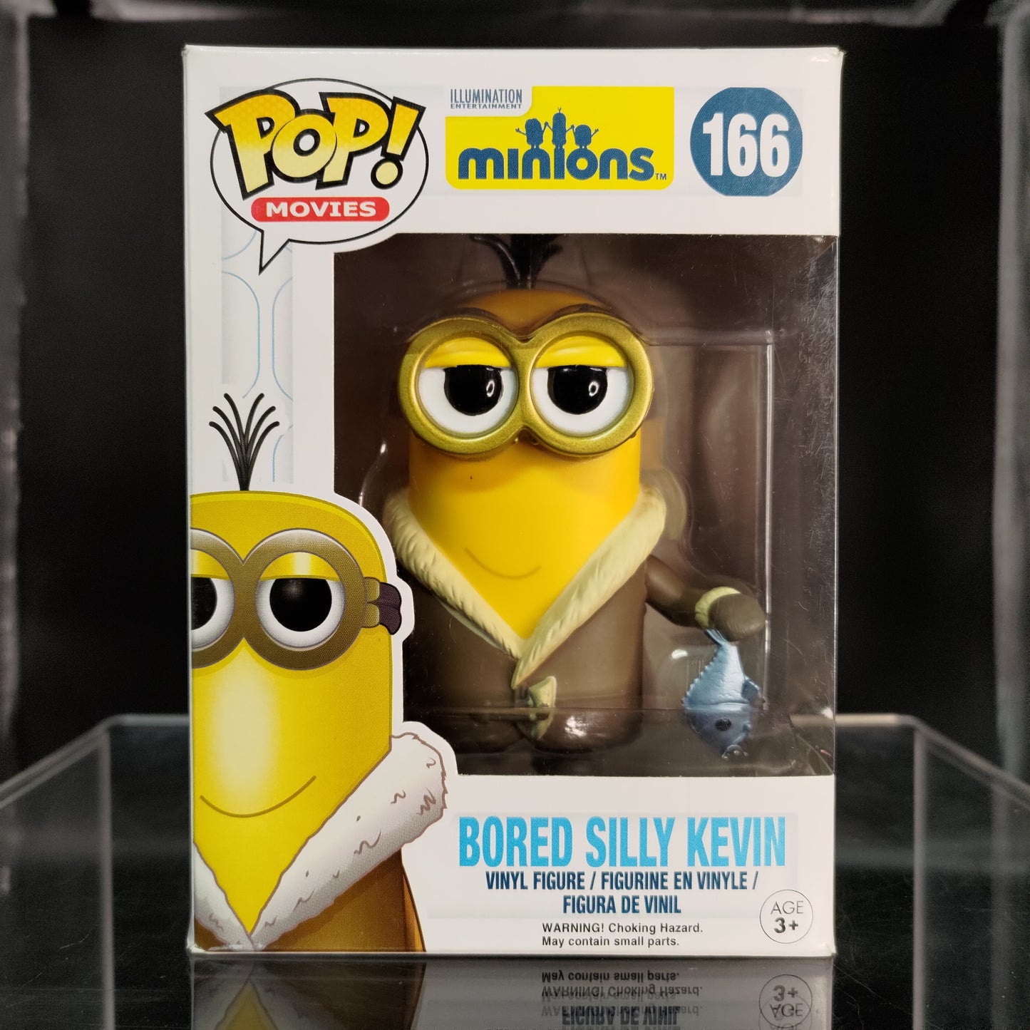 FUNKO POP! Vinyl Movies RARE Minions #166 Bored Silly Kevin [VAULTED]