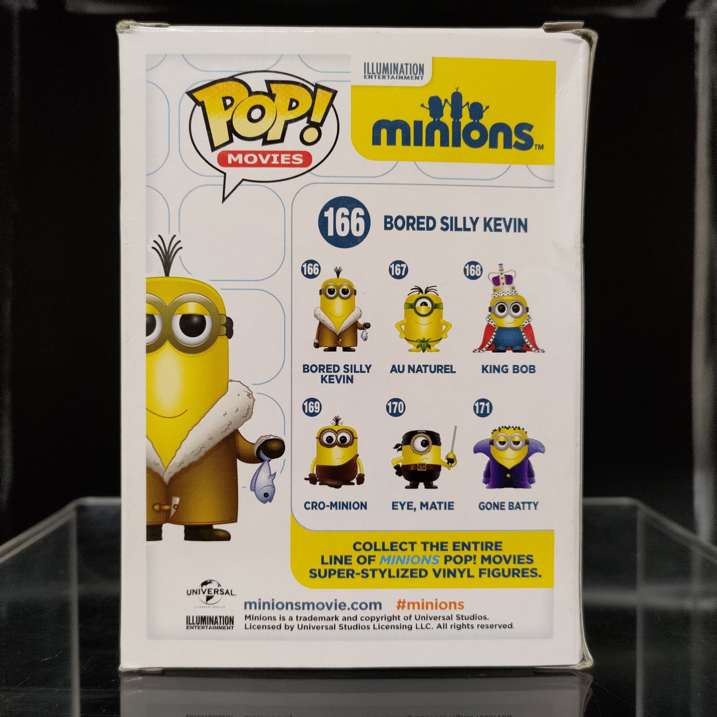 FUNKO POP! Vinyl Movies RARE Minions #166 Bored Silly Kevin [VAULTED]