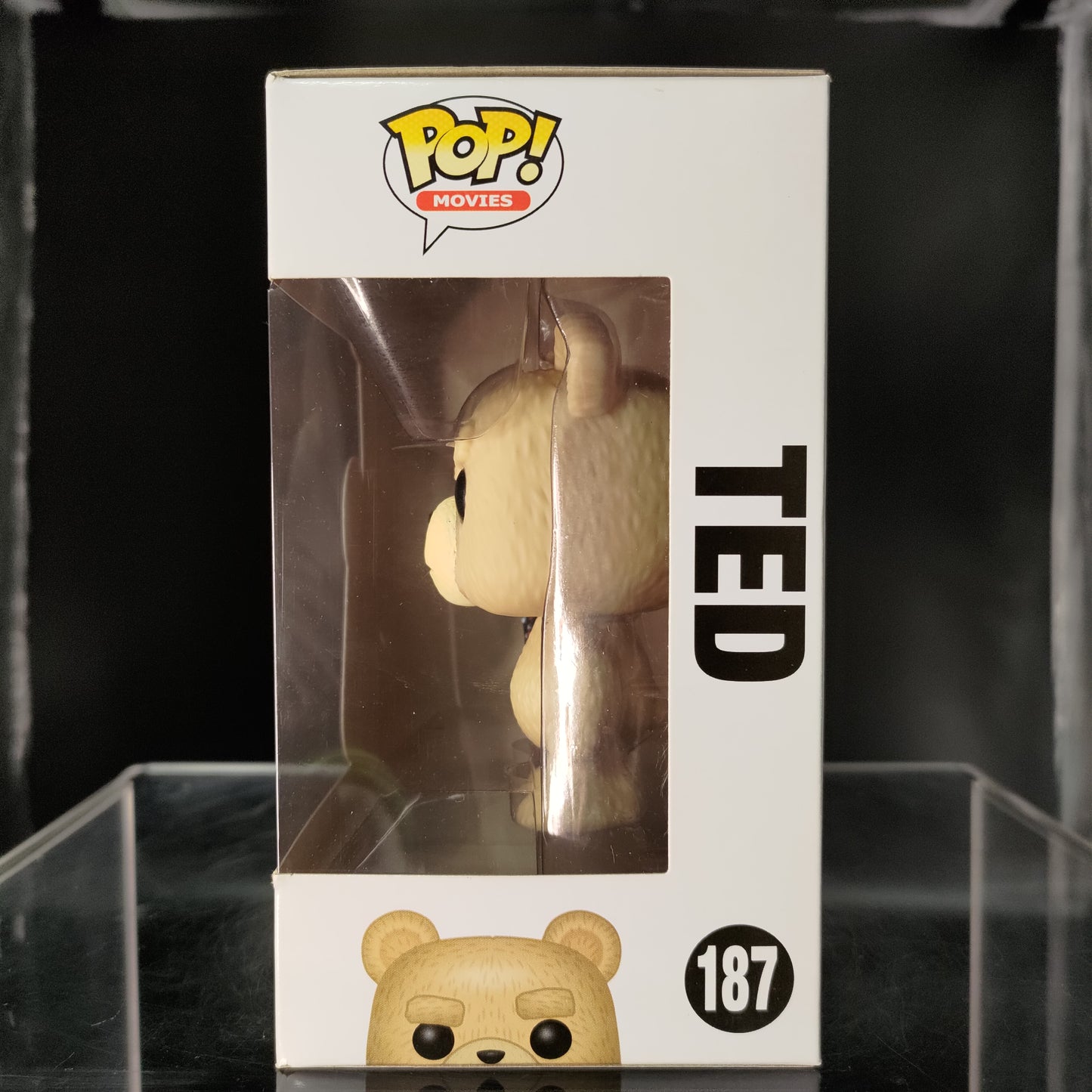 FUNKO POP! Vinyl Movies RARE Ted 2 #187 Ted (Remote) [VAULTED]